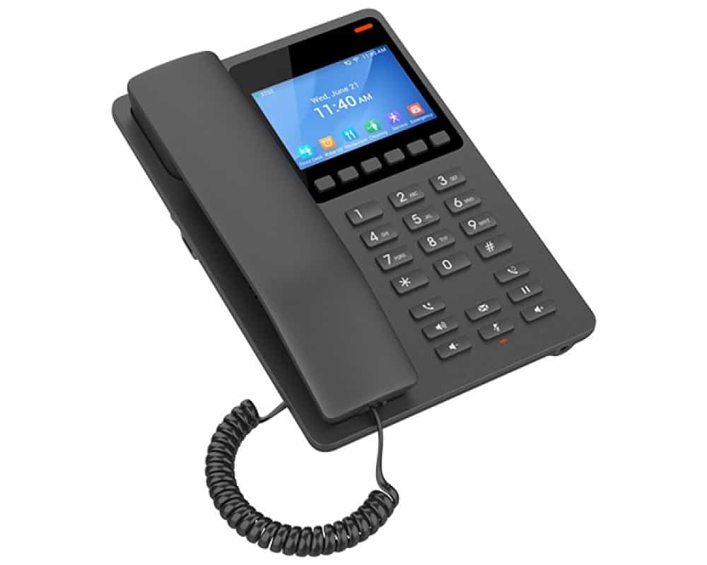 Grandstream GHP631 - Компактный гостиничный телефон -3