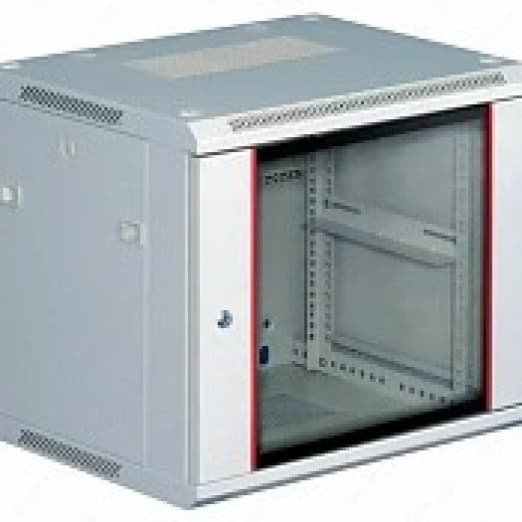 Шкаф настенный, дверь стекло 12U W2.6615 (собранный)-2