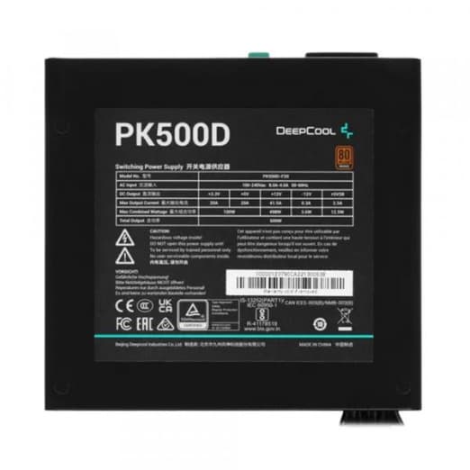 Блок питания DeepCool PK500D Black-4
