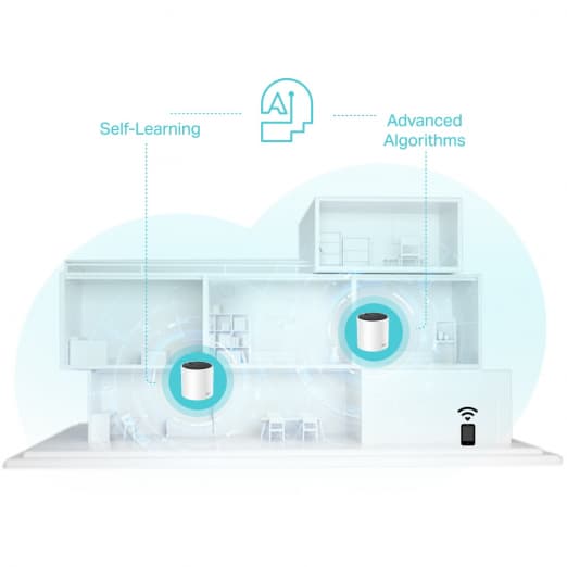 Wi-Fi Mesh система Tp-Link Deco X55 (2-pack)-3