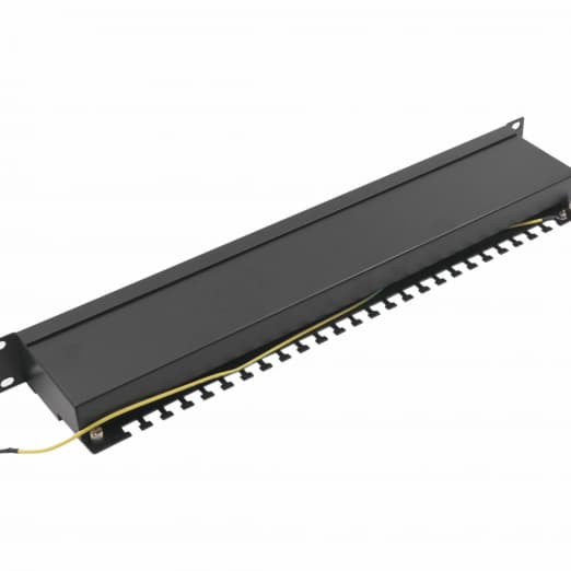 Патч панель оптическая незагруженная 1U c крышкой JZ-1835 24-2