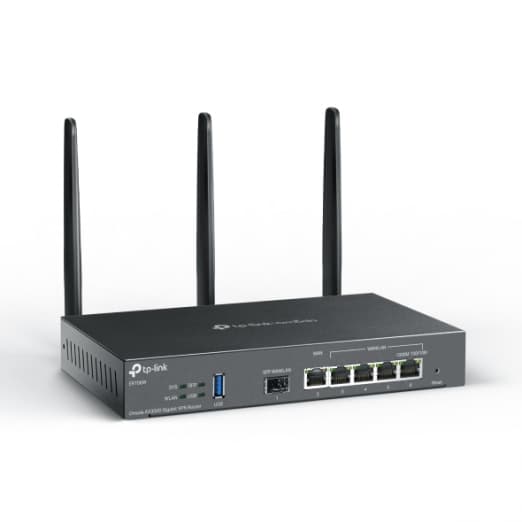 VPN‑маршрутизатор Omada с гигабитными портами и поддержкой Wi‑Fi AX3000-2