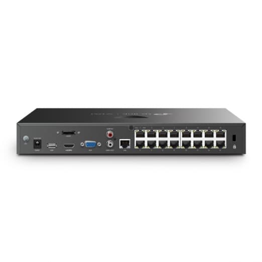 16-канальный сетевой видеорегистратор с поддержкой PoE+ VIGI NVR2016H-16P-3