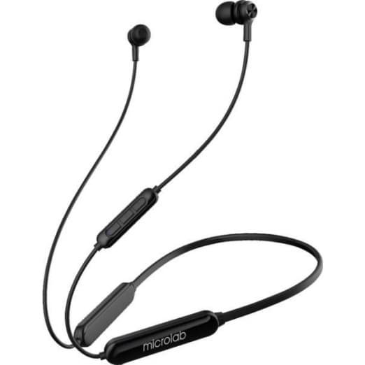Беспроводные Bluetooth наушники Microlab Bolt 200 black-1