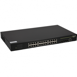 DCN S4600-28P-SI – bu yuqori samarali 28-portli boshqariladigan kommutator