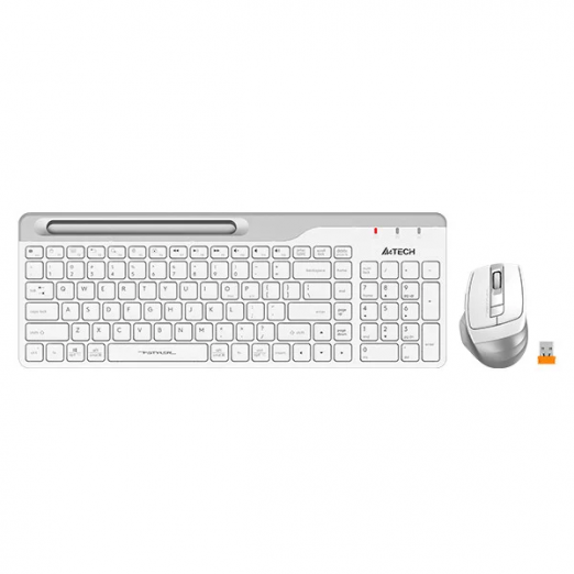 A4-Tech FB2535C (Icy White) simsiz klaviatura va sichqoncha komplekti-1