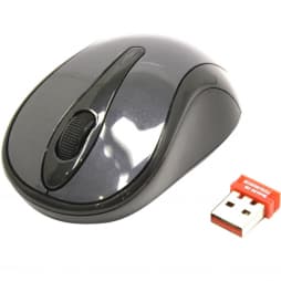 A4-Tech G3-280N - USB simsiz mini sichqoncha (Glyossi Kulrang)