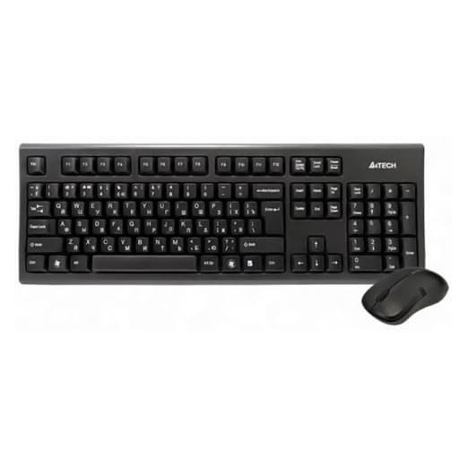 A4-Tech 3000N USB simsiz klaviatura va sichqoncha komplekt-1