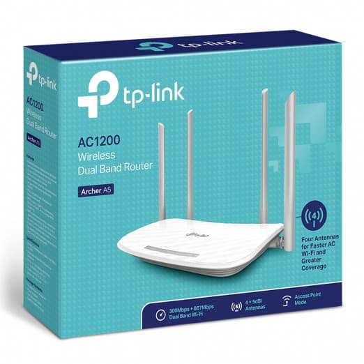 Wi-Fi Router TP-Link Archer A5/AC1200 (WAN/LAN)-4