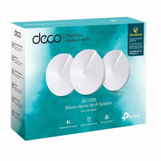 TP-Link Deco M5/AC1300 (3-Pack) Усилитель Wi-Fi сигнала, Точка доступа-4