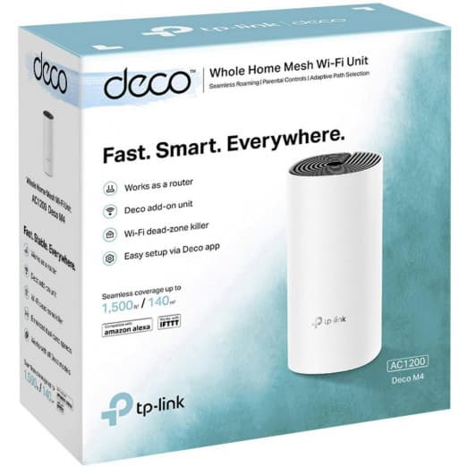TP-Link Deco M4/AC1200 (1-Pack) Усилитель Wi-Fi сигнала, Точка доступа-3