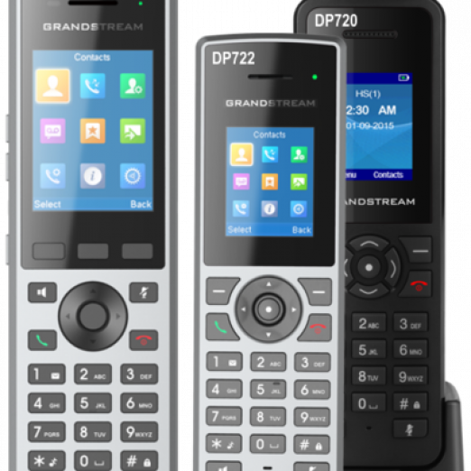 IP DECT Grandstream DP730 базовая станция (трубка - телефон)-3