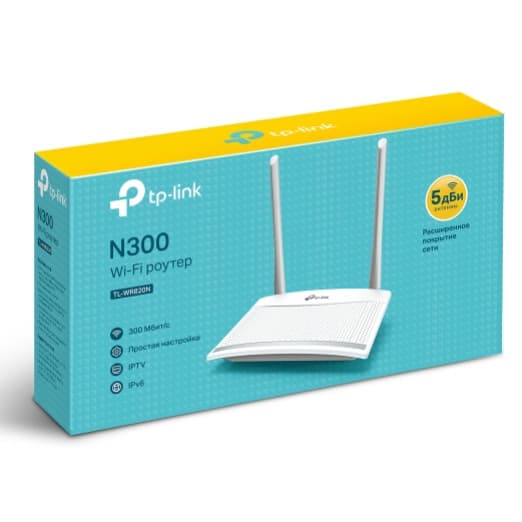 Роутер Wi-Fi Wan/Lan TP-Link TL-WR820N-2