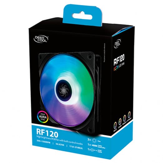 Комплект вентиляторов для корпуса Deepcool RF 120 3 в 1-5
