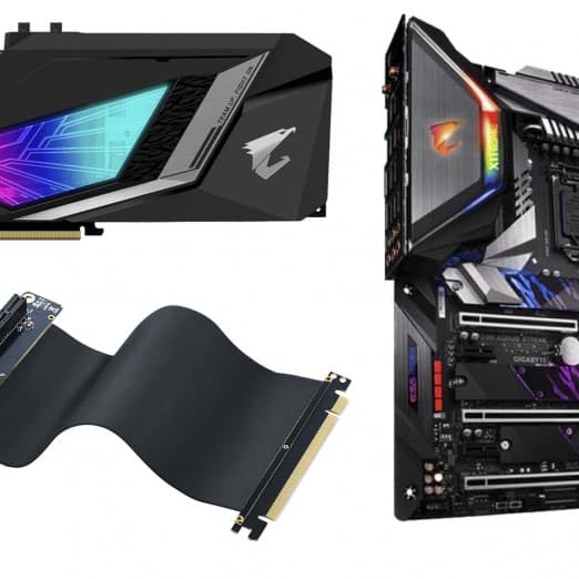 Кабель удлинитель для видеокарты Deepcool PEC 300 (Рейзер)-1