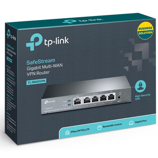 Коммутатор TP-Link TL-R600VPN 4-портовый 1ГБ (Switch)-4