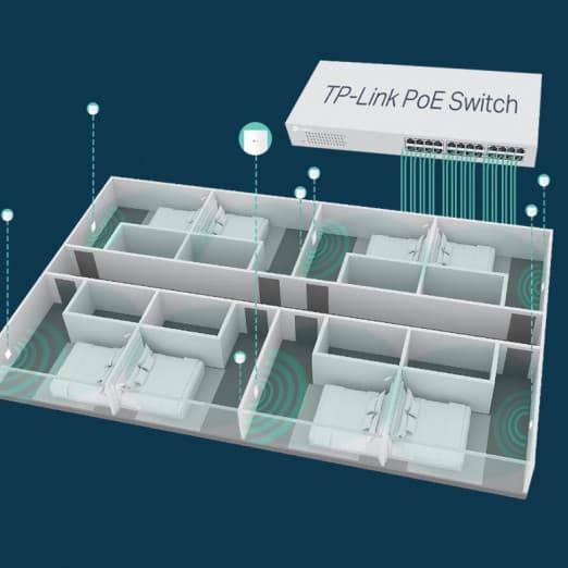 Wi-Fi Настенная точка доступа TP-Link EAP115-Wall (Розетка Lan/Wan Ethernet)-3