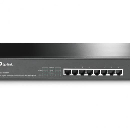 Гигабитный PoE Коммутатор TP-Link TL-SG1008MP (8-портовый switch)-3