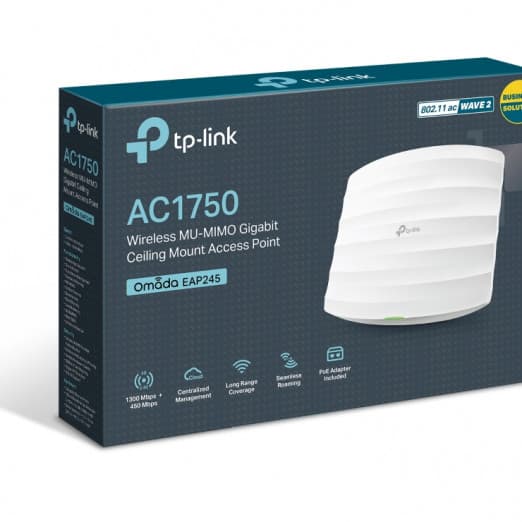 Wi-Fi devorga o‘rnatiladigan nuqta TP-Link EAP245 OEM WAN/LAN-4