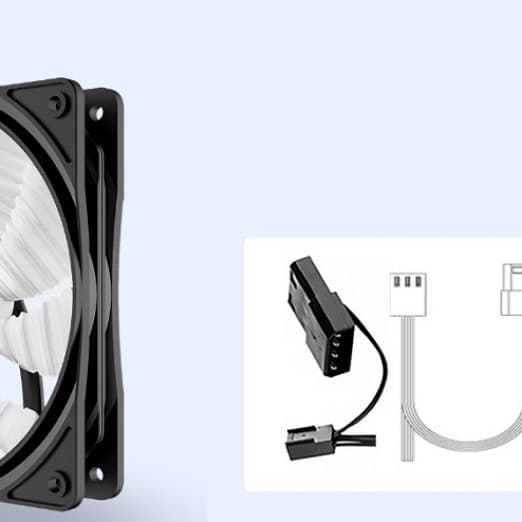 Кулер для корпуса Deepcool RF 120R-3