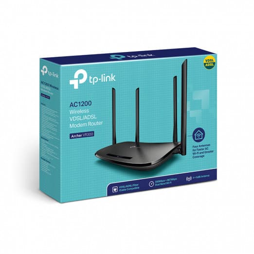 Модем Wi-Fi ADSL2 TP-Link Archer VR300-4