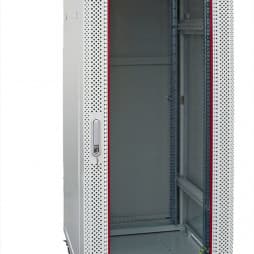 Шкаф настенный, 42U 800*1000mm ПЕРФОРИРОВАННЫЙ (неукомплектованный)