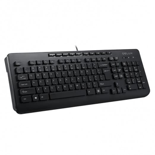 Delux OM-02U  - USB Проводная, игровая клавиатура-2