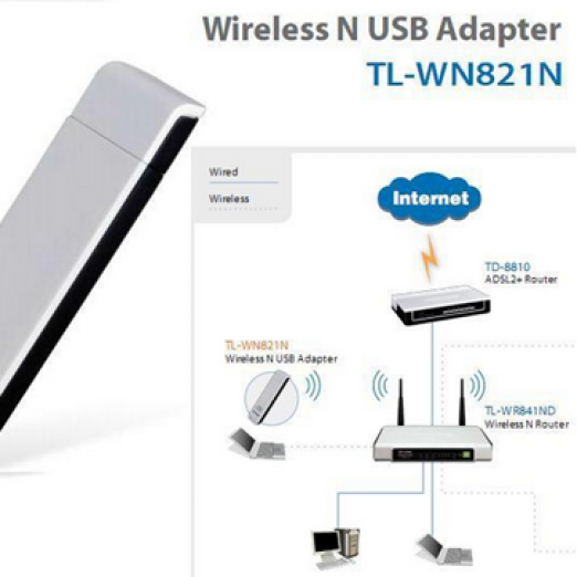  Wi-Fi adapter TP-Link TL-WN821N-4