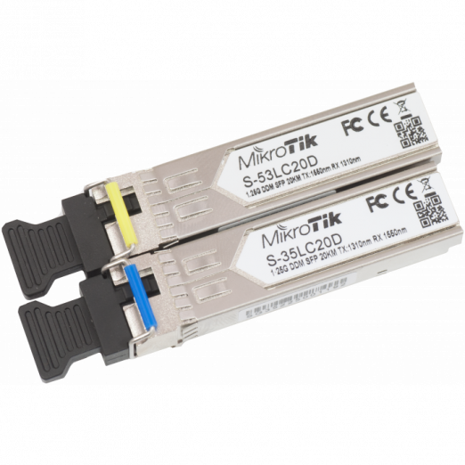 MikroTik SFP moduli S-3553LC20D-1