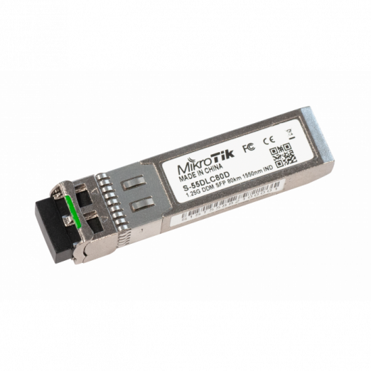 MikroTik SFP moduli S-55DLC80D-1