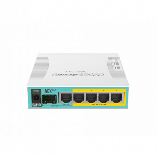 MikroTik kommutatori hEX PoE-3