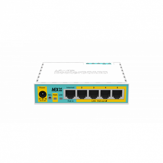 Kommutator MikroTik hEX PoE lite (RB750UPr2)-2