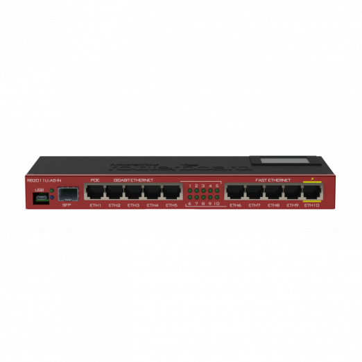 Маршрутизатор MikroTik RB2011UiAS-IN-1