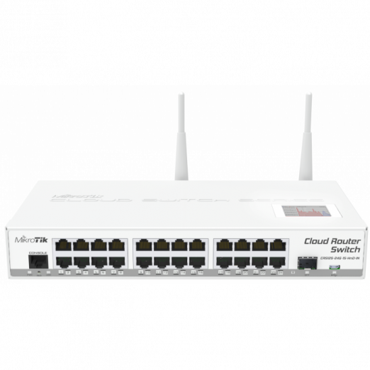 MikroTik kommutatori CRS125-24G-1S-2HnD-IN-1