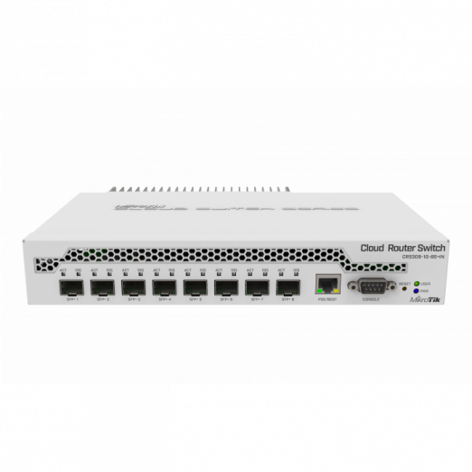 MikroTik PoE kommutatori CRS309-1G-8S-IN-1