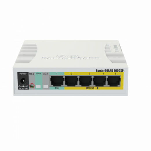 MikroTik kommutatori RB260GSP-3