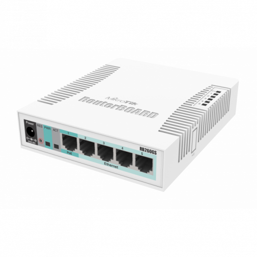 Коммутатор MikroTik RB260GS-1