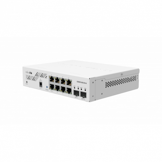 MikroTik CSS610-8G-2S+IN - 8-portli gigabitli switch va 2 SFP+ porti bilan-1