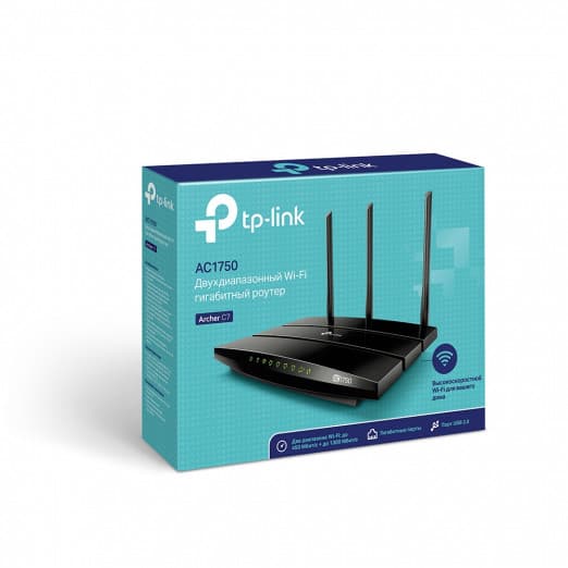 Роутер Wi-Fi USBx2 Wan/Lan TP-Link Archer C7-2