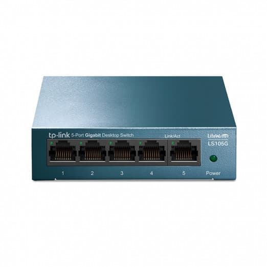 TP-Link LS105G 5-портовый настольный коммутатор-3