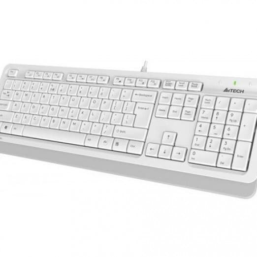 A4Tech FK10 USB Проводная клавиатура White-2