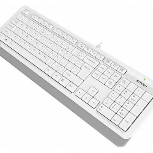 A4Tech FK10 USB Проводная клавиатура White-3