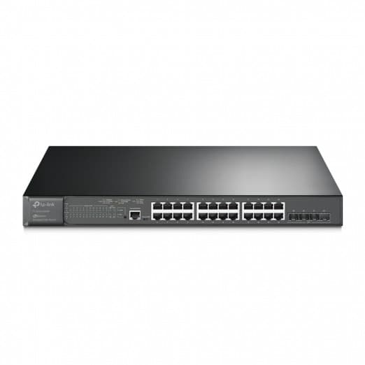TP-Link TL-SG3428XMP 24-portli gigabit boshqariladigan PoE kommutator (Switch)-1