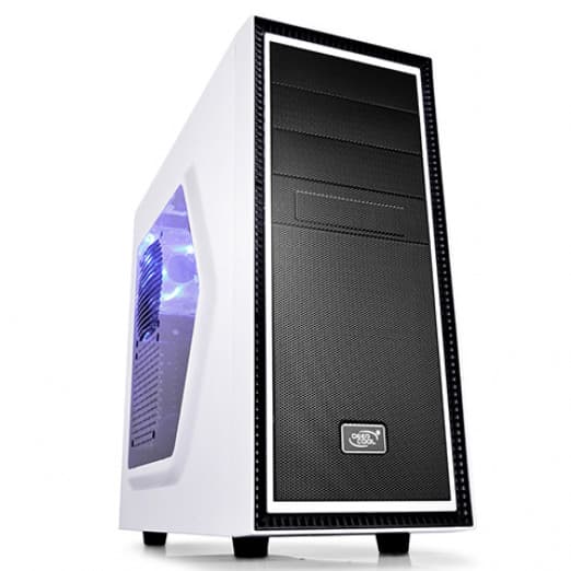 Кейс DeepCool TESSERACT SW White-1