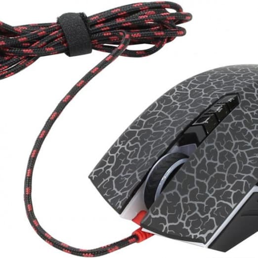Bloody A70 RGB-Black USB Проводная игровая мышь-4