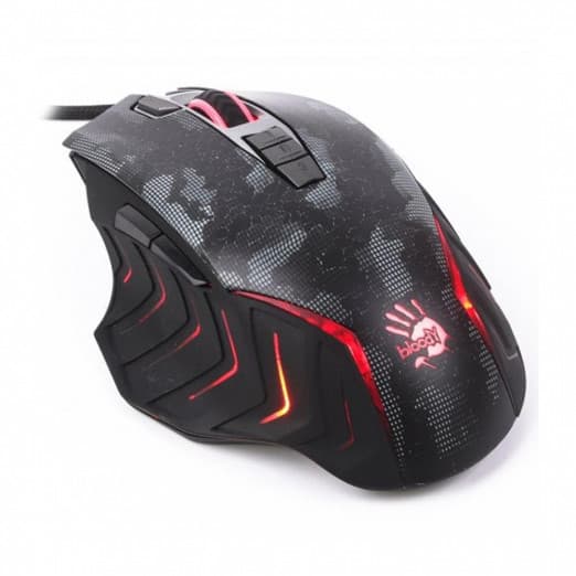 Bloody J95S RGB-Black USB Проводная игровая мышь-3