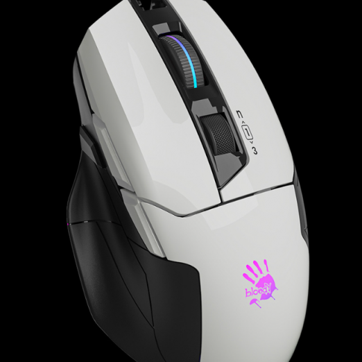  Bloody W70MAX USB simli o‘yin sichqonchasi ikki rangdagi variantda mavjud: RGB-Black va Stone Panda White-5