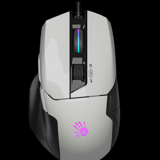  Bloody W70MAX USB simli o‘yin sichqonchasi ikki rangdagi variantda mavjud: RGB-Black va Stone Panda White-4
