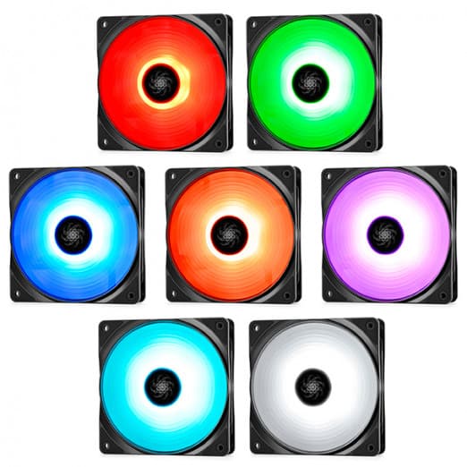 Deepcool RF 120M 5in1 Комплект RGB вентиляторов для корпуса-4