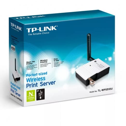 Антенна Принт-сервер TP-Link TL-WPS510U-3